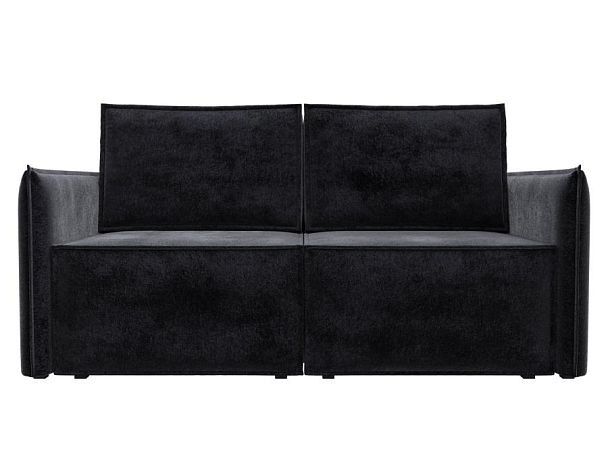 Диван прямой Либерти мини Велюр серый - Вид 2