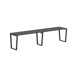 Стол 2-х местный EVWST 3167 Мокко/Мокко 3126х670х750 EDIS - Фото предпросмотра