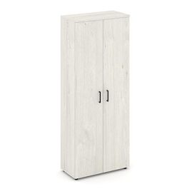 Стайл Проджект Шкаф высокий широкий SN.STS-108 Дуб Наварра/Черный Ручки 796*400*1982 - Фото предпросмотра