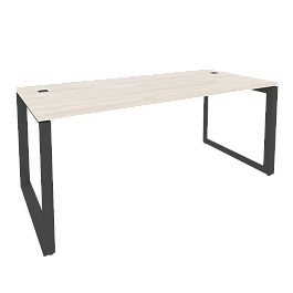 Onix Direct Стол рабочий руководителя на О-образном м/к O.MO-SRR-5.8 Денвер светлый/Антрацит металл 1780*800*750 - Фото предпросмотра