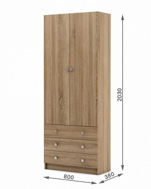 Шкаф платяной Бостон-10 - Вид 2