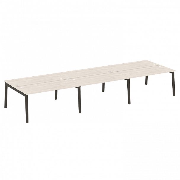 Рабочая станция "Onix wood" OW.D.RS-6.4.7 денвер светлый/дуб темный - Вид 1