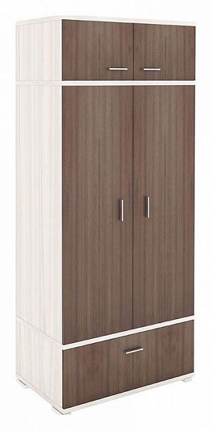 Шкаф платяной Домино КС-20 Карамель/Шамони - Вид 1