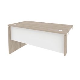 Onix Стол-приставка левый к опорным элементам O.SPR-3.7 (L) Дуб аттик/Белый бриллиант 1380*720*750 - Фото предпросмотра
