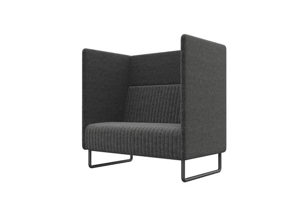 Bronks Диван одноместный BROS-1 Сан 04/Металл Черный 1050*760*1180 - Вид 1