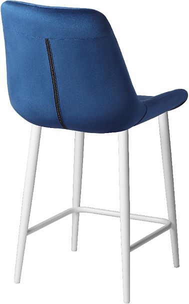 Комплект полубарных стульев Эйден, Confetti blue/белый, 3 шт. - Вид 4