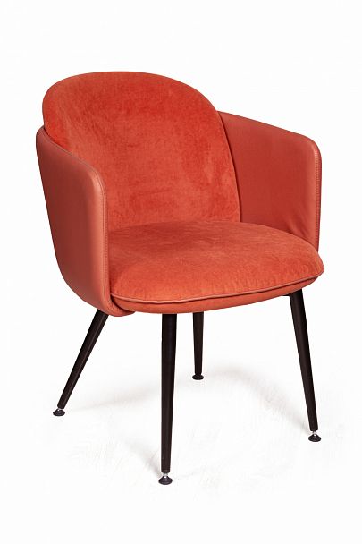 Стул с подлокотниками Phoenix (Феникс), ткань комбинированная с экокожей - Вид 1