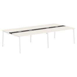 Конференц стол ELCT 3116 Ясень Траун/Белый 3126х1606х750 EDIS - Фото предпросмотра