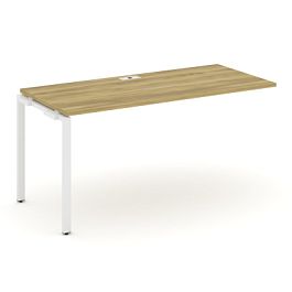 Concept Наборный элемент рабочей станциии CN.ONRS-004 Дуб Винченцо/Металл Белый 1580*720*750 - Фото предпросмотра