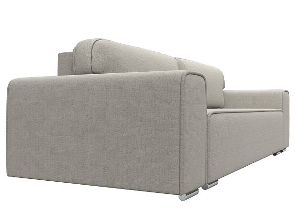 Диван прямой Лига-029 Рогожка бежевый - Вид 3