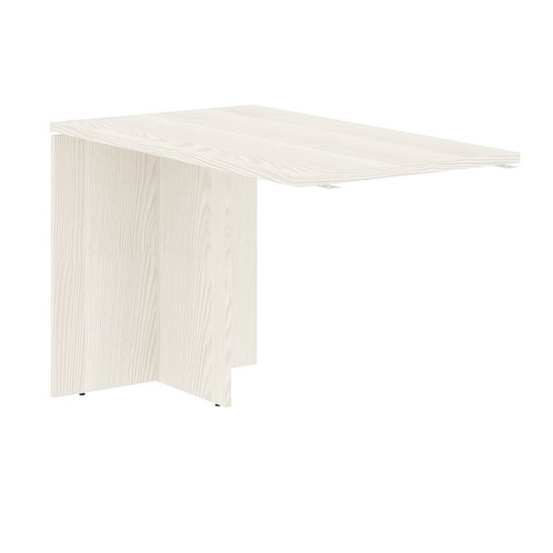 Брифинг-приставка EDB 1167 Ясень Траун/Черный 1160х670х750 EDIS - Вид 1