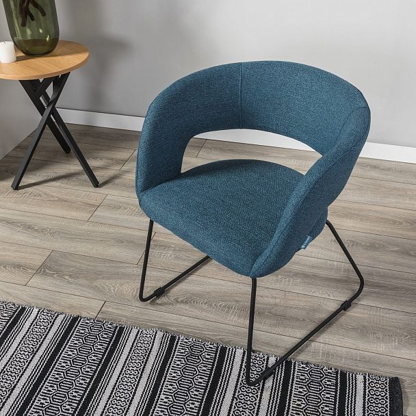 Кресло Hugs синий/Линк - Вид 8