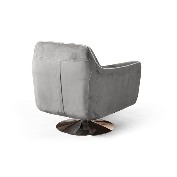 Кресло Marco, искусственная замша Breeze silver - Вид 4