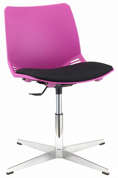 Стул Race с мягким сиденьем, фиолетовый - Вид 1