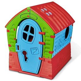 Домик игровой PalPlay 680 красный/голубой/зеленый - Фото предпросмотра