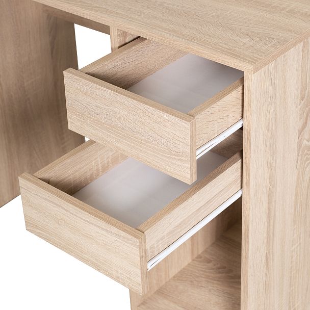 Стол письменный/компьютерный BRABIX "Scandi CD-017", 900х450х750 мм, 2 ящика, дуб сонома, 641895, ЦБ013706-2 - Вид 19