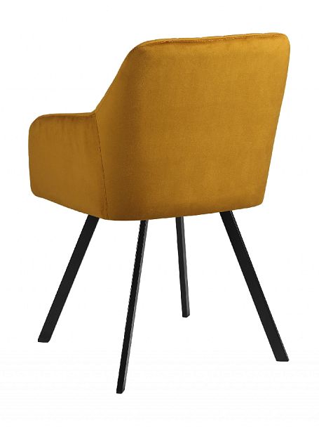 Комплект кресел поворотных Барли, Confetti chai tea/черный, 4 шт. - Вид 6