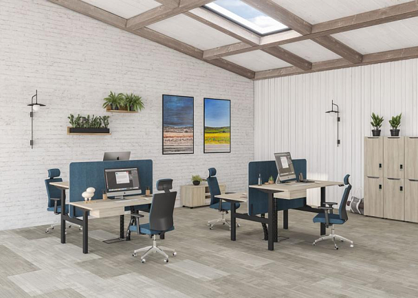 Шкаф-купе средний Elevo А1 320 БП белый премиум - Вид 7