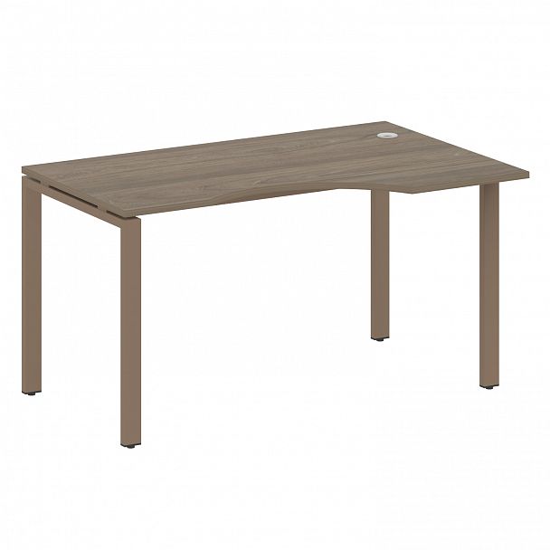 Стол "Metal System" БП.СА-2 вяз/мокко - Вид 1