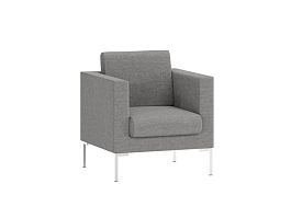 Hans Кресло HNS-01 Сан 08/Металл Хром 720*770*820 - Фото предпросмотра