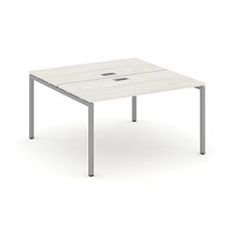 Стайл Проджект Рабочая станция 2-х сторон. SN-4P.DRS-013 Дуб Наварра/Металл Серый 1380*1432*750 - Фото предпросмотра