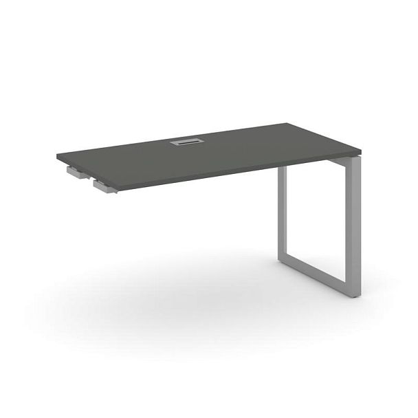 Style Project Next Стол-приставка к опор. элем. SN-59O.OPRS-011 Антрацит/Металл Серый/Серебро Заглушка 980*700*750 - Вид 1