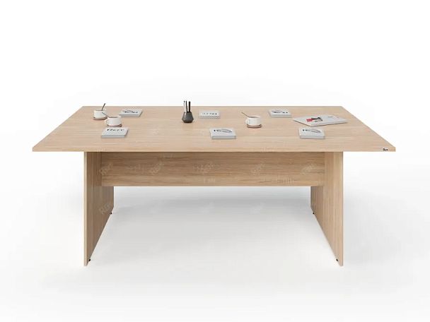 UNITY PОКС-12/20 ДУБ СОНОМА Конференц стол прямоугольный Универсальный 2000х1200х750 - Вид 1