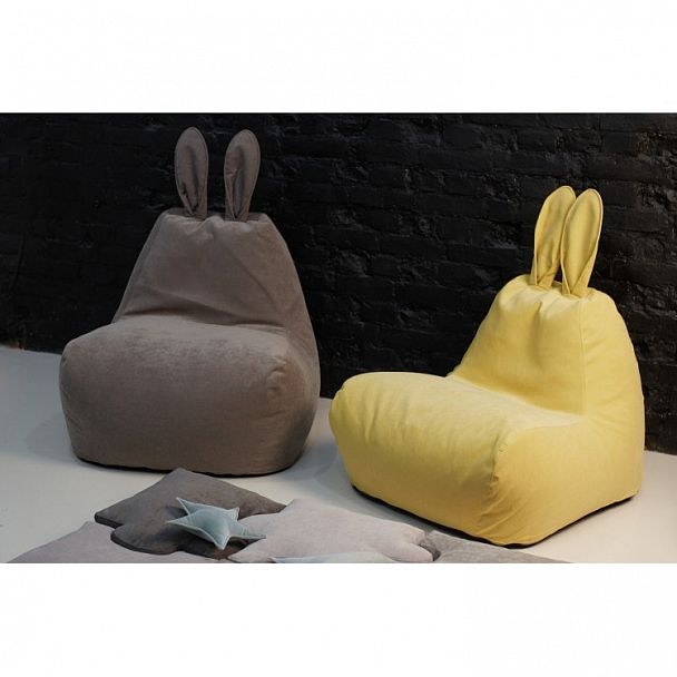 Пуф бескаркасный "Пуф-заяц" - Вид 15