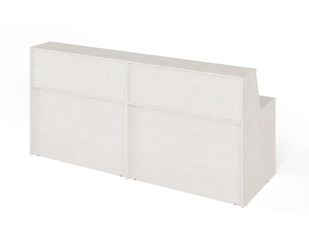 ЛАЙТ / LIGHT RLG074 Двойной ресепшн 240x80x115 Дуб Молочный - Вид 1