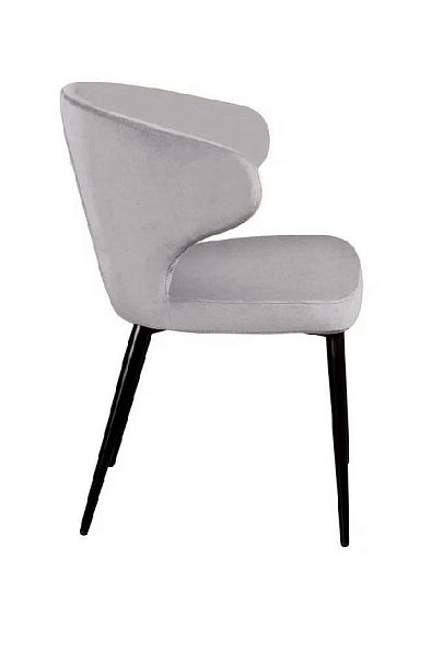Стул Richard, бархат светло-серый 26 - Вид 3