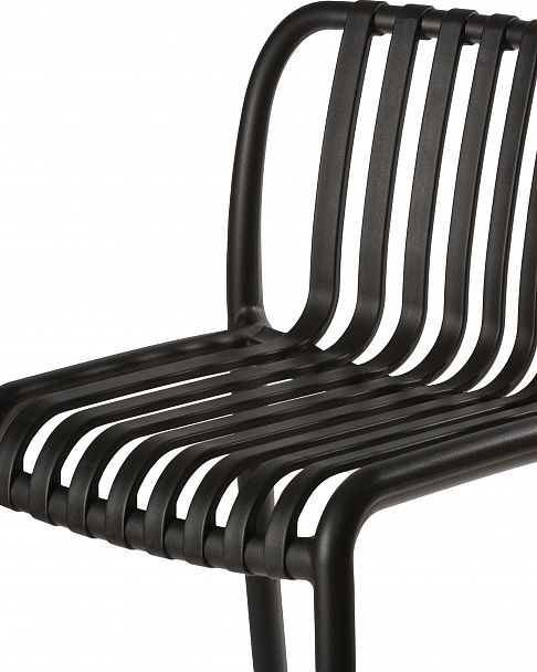 Стул полубарный DOBRIN CHLOE (черный (B-03)) - Вид 8