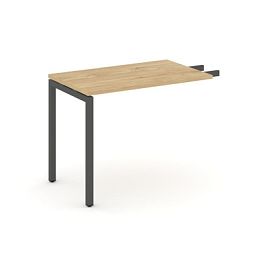 Стайл Проджект Брифинг-приставка SN-4P.BR-004 Тиквуд Светлый/Металл Антрацит 1180*600*750 - Фото предпросмотра