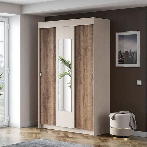 шкаф-купе Бассо дуб атланта/дуб сакраменто - Вид 3