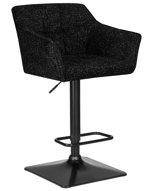 Стул барный DOBRIN RALF (черный твид (LEO18)) - Вид 1