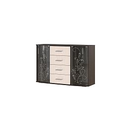 Комод К-7 венге/дуб белфорд - Фото предпросмотра