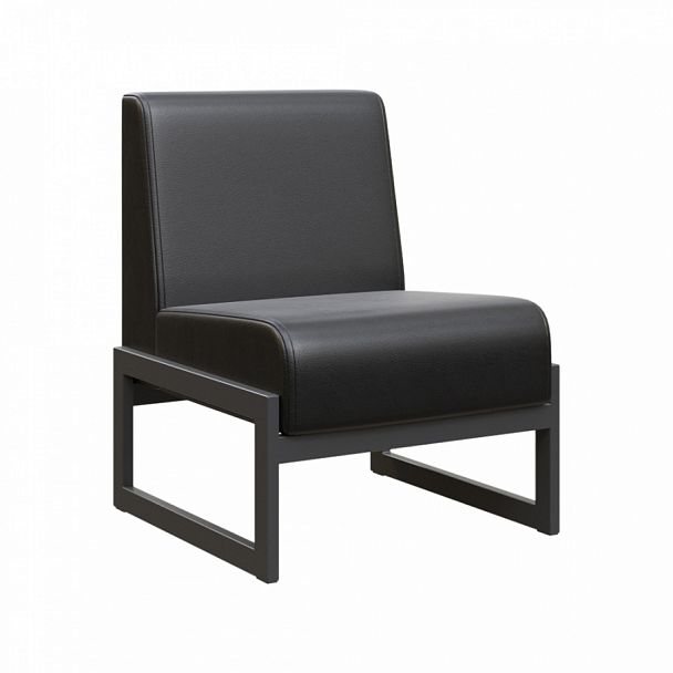 Диван одноместный "MODULE" MD.D1 Черный+черный - Вид 1