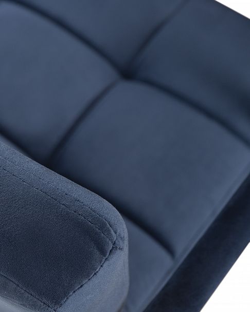 Офисное кресло для персонала DOBRIN TERRY (синий велюр (MJ9-117)) - Вид 8