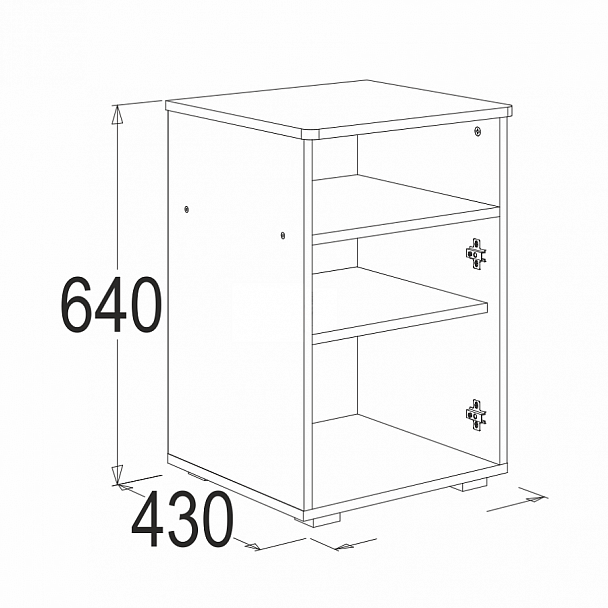 Тумба "Омега 16" - Вид 2