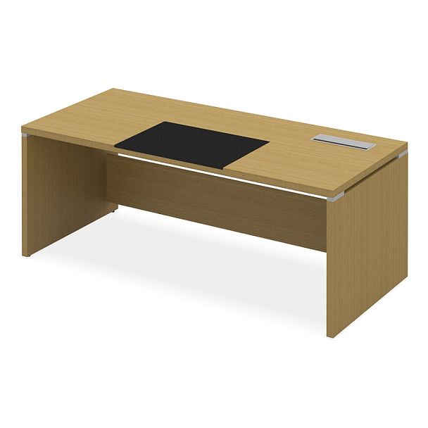 Стол руководителя "Атташе-М"  ПК-АТШМ-СТ200Х90П/Д-В2-926 дуб скальный - Вид 1