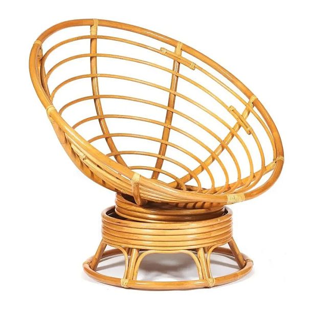 Кресло-качалка Папасан/Papasan (W 23/01 B) /с подушкой/Honey (мед) - Вид 4