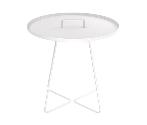 Столик журнальный Sheffilton SHT-CT42 белый муар - Вид 3