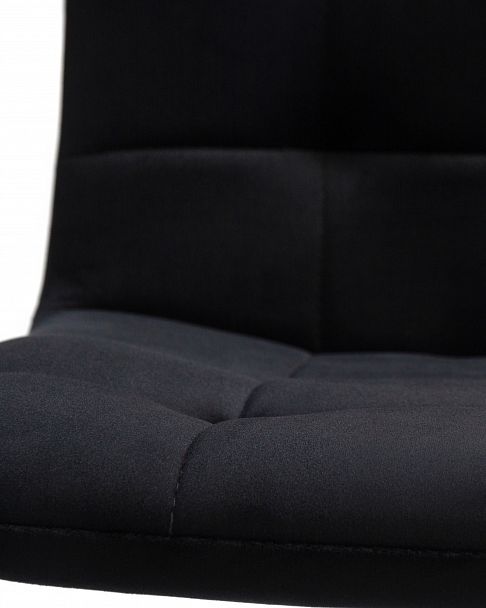 Стул обеденный DOBRIN CHILLY (Черный Holland 75, основание черное) - Вид 9