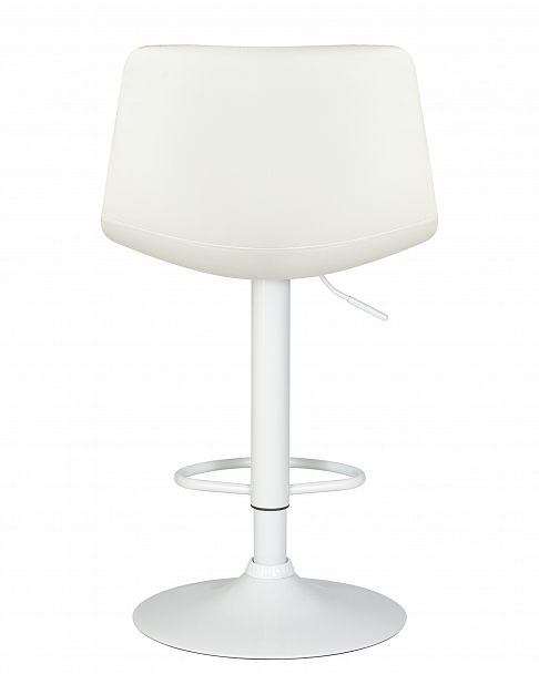 Стул барный DOBRIN TAILOR WHITE (белый PU) - Вид 5