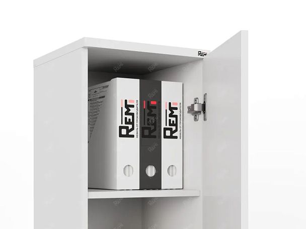 ЛАЙТ / LIGHT RLG036-35x35 Узкий шкаф 35x35x183 Белый - Вид 5