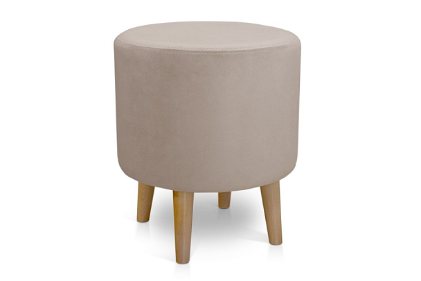 Пуф "Ронд" бежевый - Вид 1