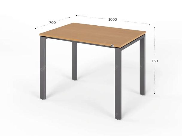ЛАЙТ / LIGHT RLG014-10x7 Прямоугольный стол 100x70x75 Бук - Вид 2