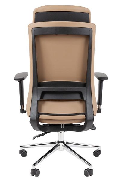Офисное кресло Chairman 500LUX Россия экокожа бежевый - Вид 5