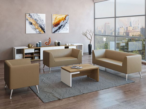 Диван трехместный Ultra 182x72x75 чёрный - Вид 2