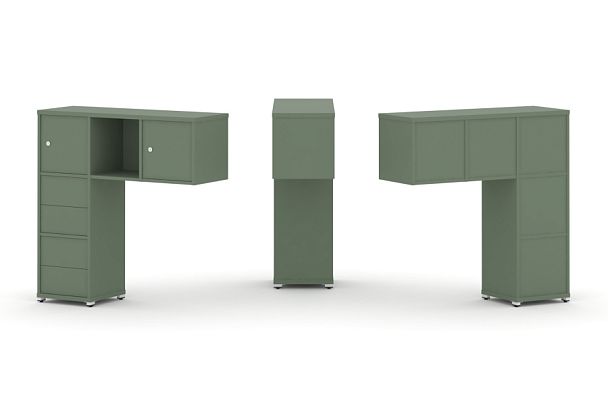 Concept Надставка низкая CN.ONN-004 Кобо/Металл Белый 1099*365*1130 - Вид 1