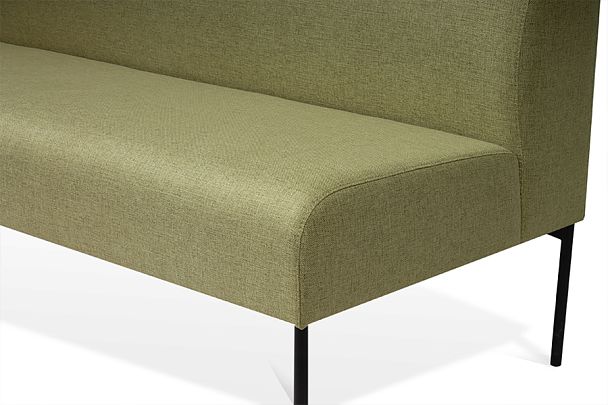 Кресло с высокой спинкой Mona 80x70x135 чёрный - Вид 3